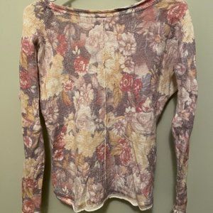 Free People Flower Sweater XS LIKE NEW!